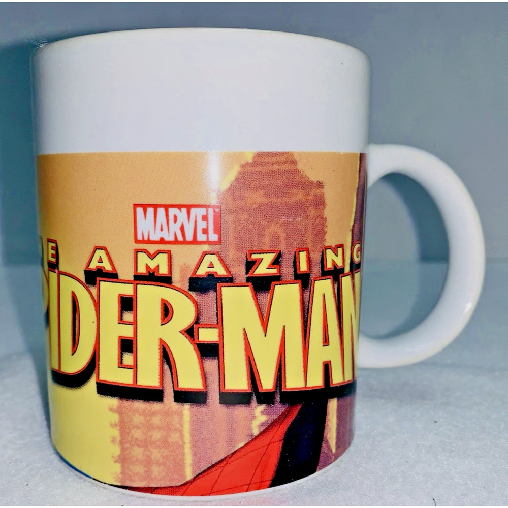 Amazing Spider-man Mug 20 Oz Sherwood 2006 Cup Marvel Wrap Around Graphics
